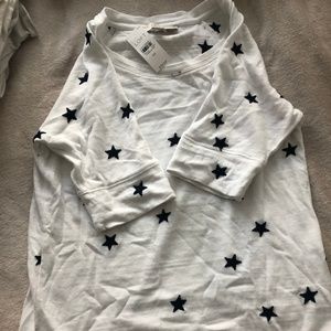 3/4 Sleeve Star Cotton Top